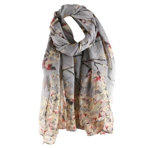 Bird Print Scarf