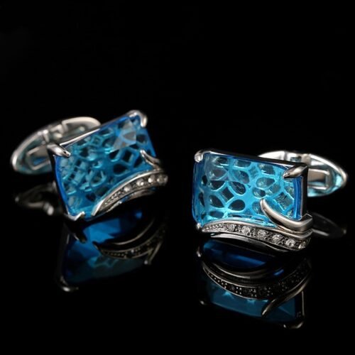 Crystal French Cufflinks