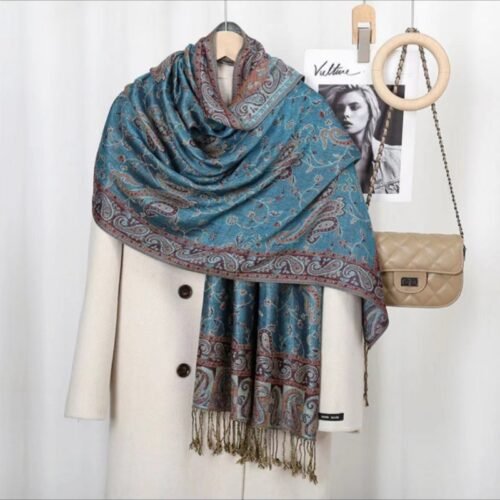 Vintage Tassel Shawl