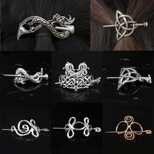 Metal Sliding Hairpin for Women