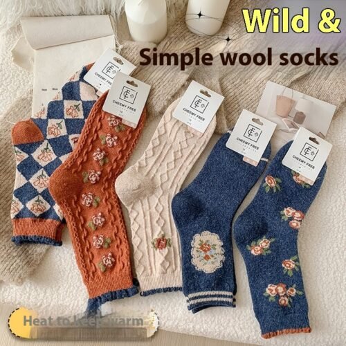 Vintage Wool Socks