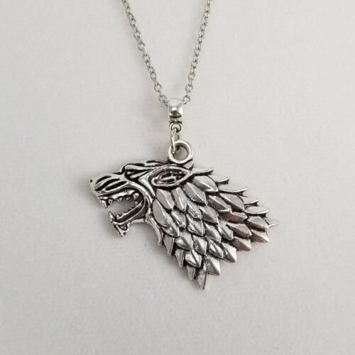 Wolf Head Pendant