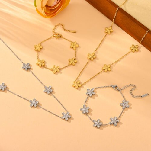 Stainless Steel Design Necklace