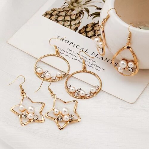Vintage Geometric Earrings