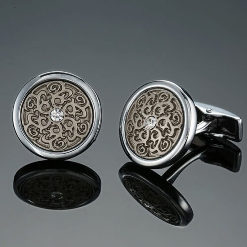 Retro Pattern Cufflinks