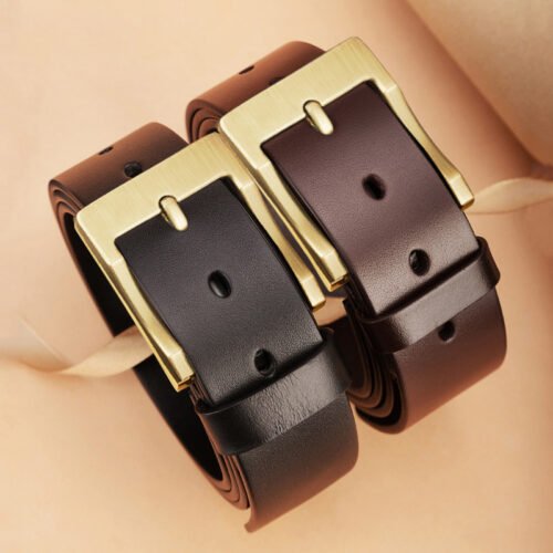 Men’s Business Casual Leather Belt