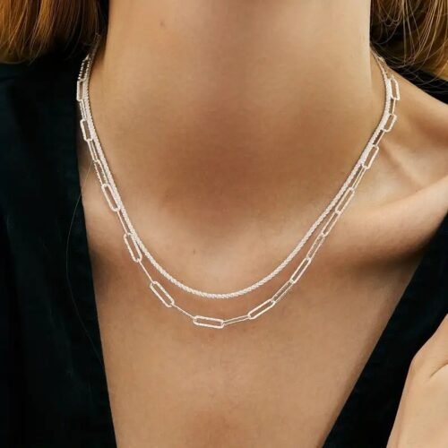 Collarbone Necklace Set