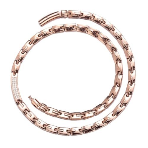 Diamond Stainless Steel Necklace