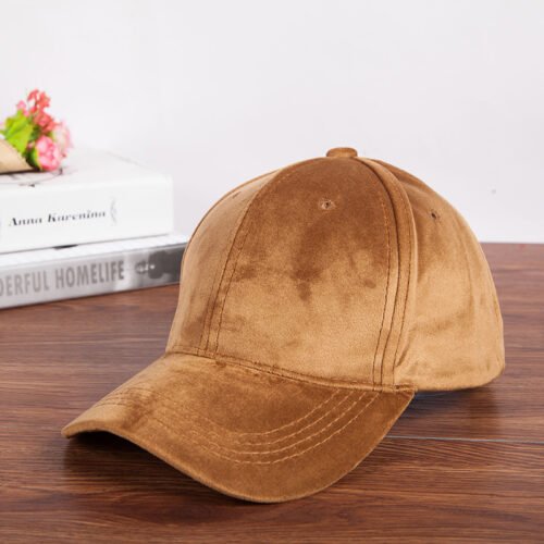 Hip Hop Velvet Baseball Cap