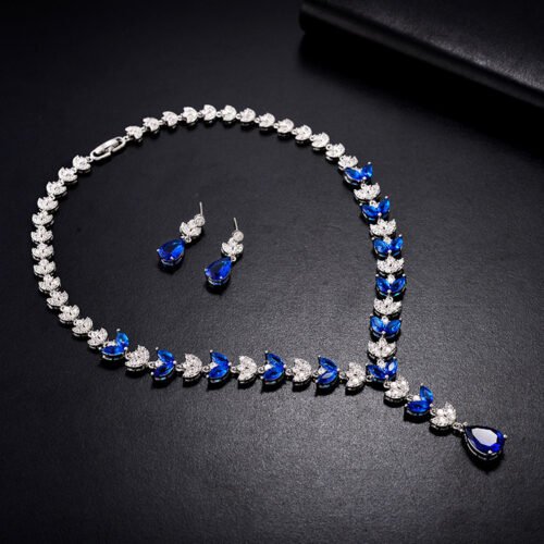 Necklace & Pendant Earring Set