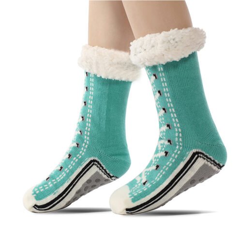 Cozy Berber Fleece Blanket Socks