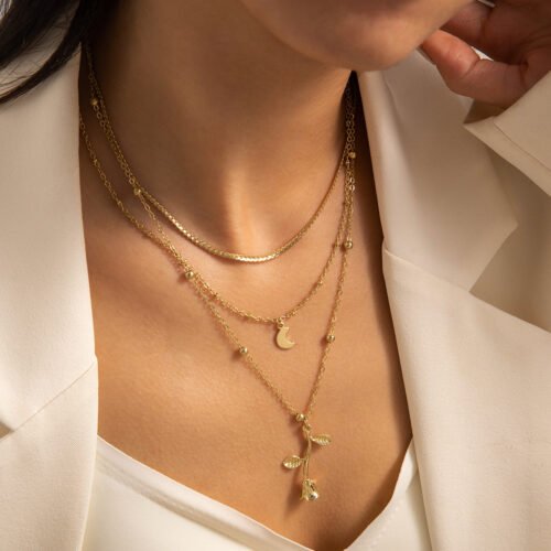 Three-Layer Necklace